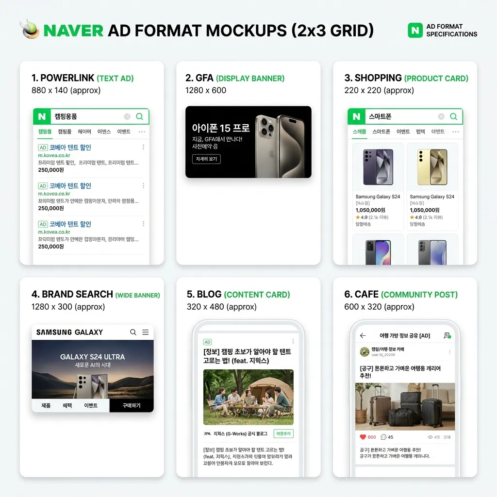 Naver Ad Formats Overview